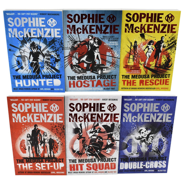 The Medusa Project 6 Books Collection by Sophie McKenzie - Ages 7-9 - Paperback