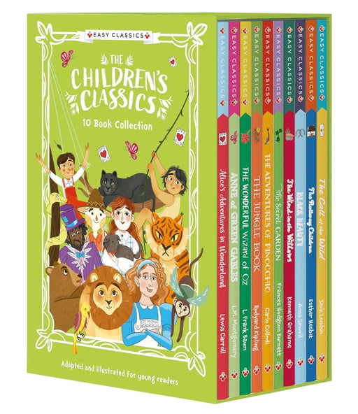 The Children’s Easy Classics Collection 10 Books Box Set - Ages 7-9 - Paperback 7-9 Sweet Cherry Publishing