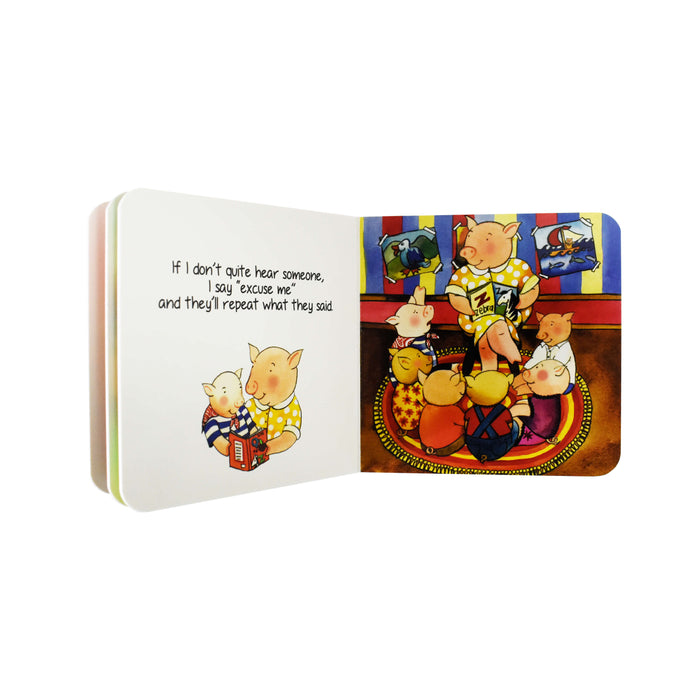 A Case of Good Manners 12 Children's Board Books by Karen Carter, Jenny Feely - Ages 0-5 - Board Books