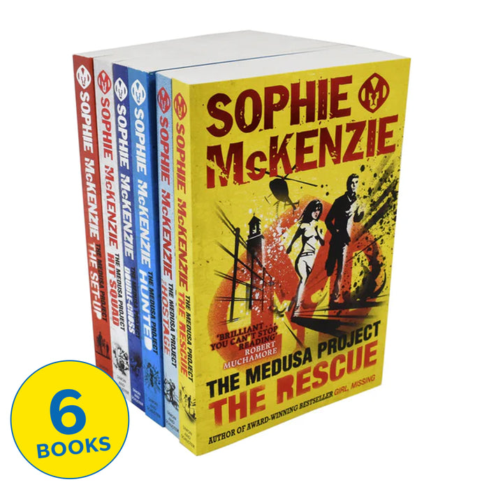 The Medusa Project 6 Books Collection by Sophie McKenzie - Ages 7-9 - Paperback