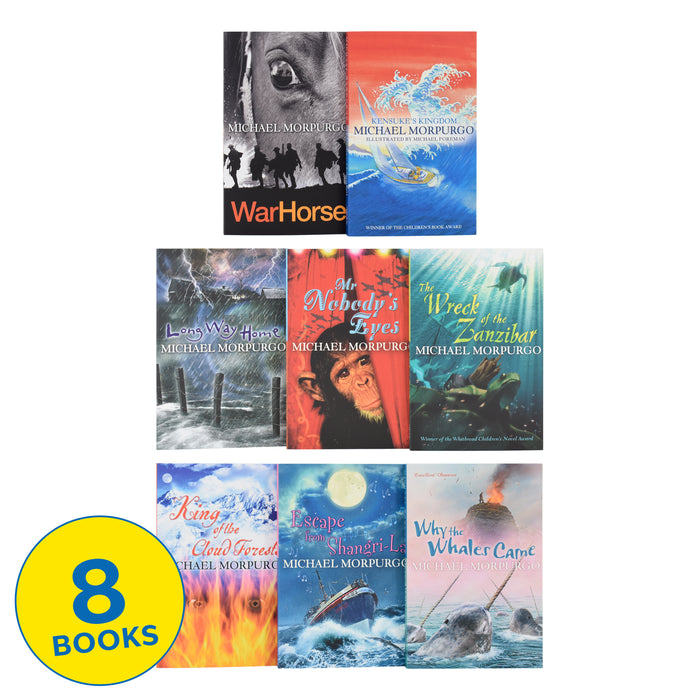 The Master Storyteller 8 Books Set by Michael Morpurgo - Ages 9+ - Paperback