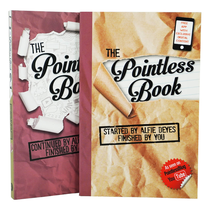 The Pointless 2 Books Collection Set By Alfie Deyes - Non Fiction - Ages 9+ - Paperback