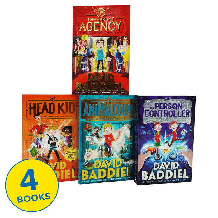 David Baddiel 4 Books Collection Set - Ages 9-14 - Paperback