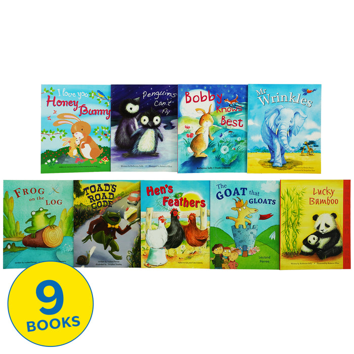 9 Childrens Picture Books Collection - Ages 2+ - Paperback