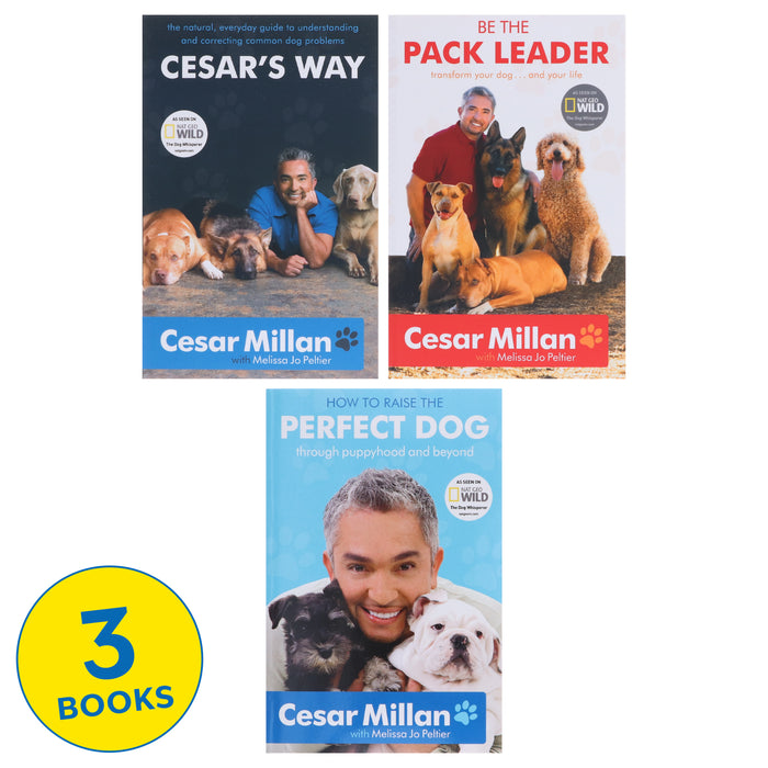 The Dog Whisperer Cesar Millan 3 Books Collection - Non-Fiction - Paperback