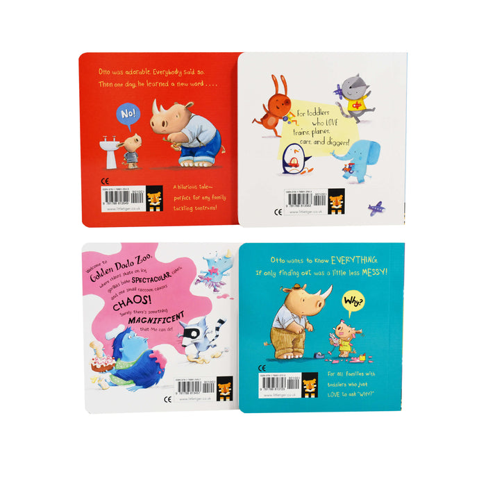 My First Library of 4 Humorous Stories Collection Set - Age 2-5 - Board Books