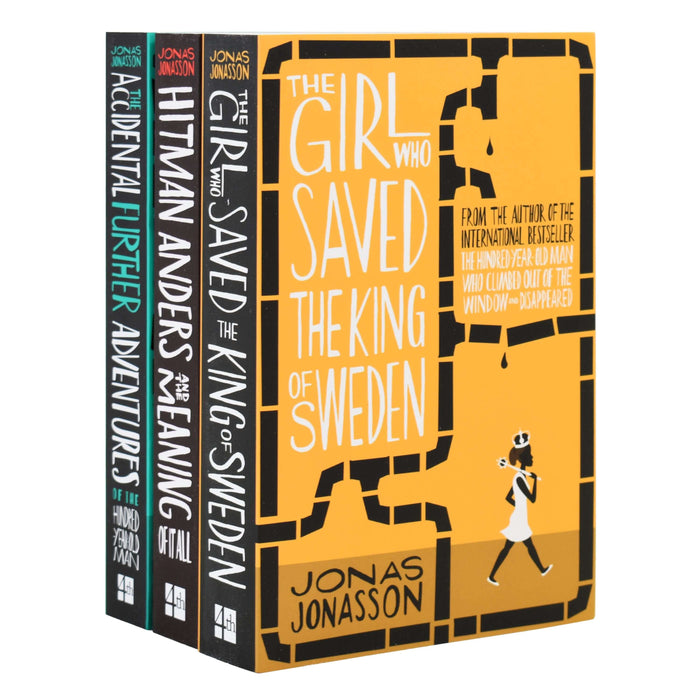 Jonas Jonasson 3 Books Collection Set - Fiction - Paperback