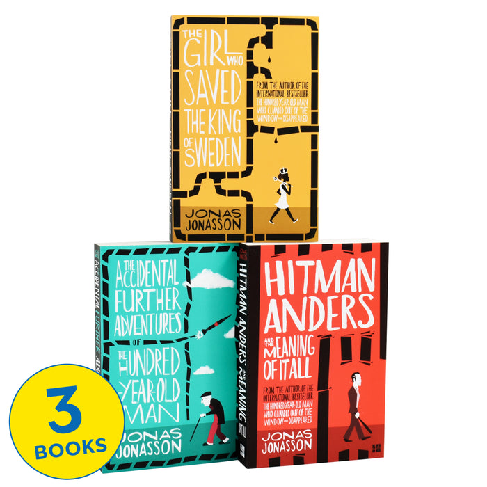 Jonas Jonasson 3 Books Collection Set - Fiction - Paperback