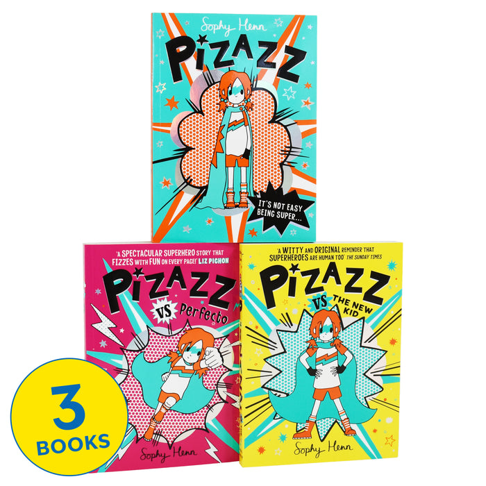 Pizazz by Sophy Henn 3 Books Collection Set - Ages 7-9 - Paperback