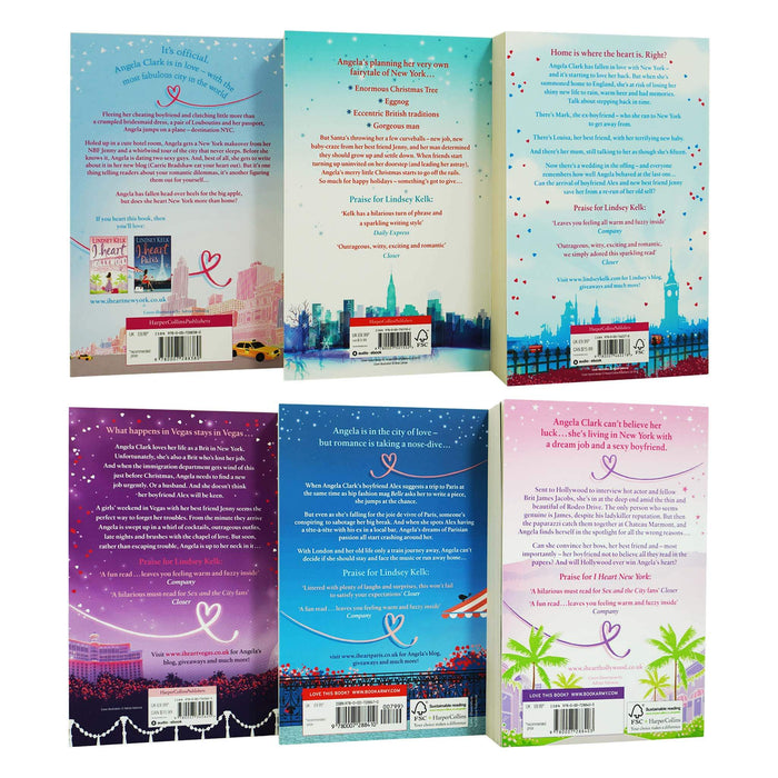 I Heart Series 6 Books Collection Set By Lindsey Kelk - Adult - Paperback