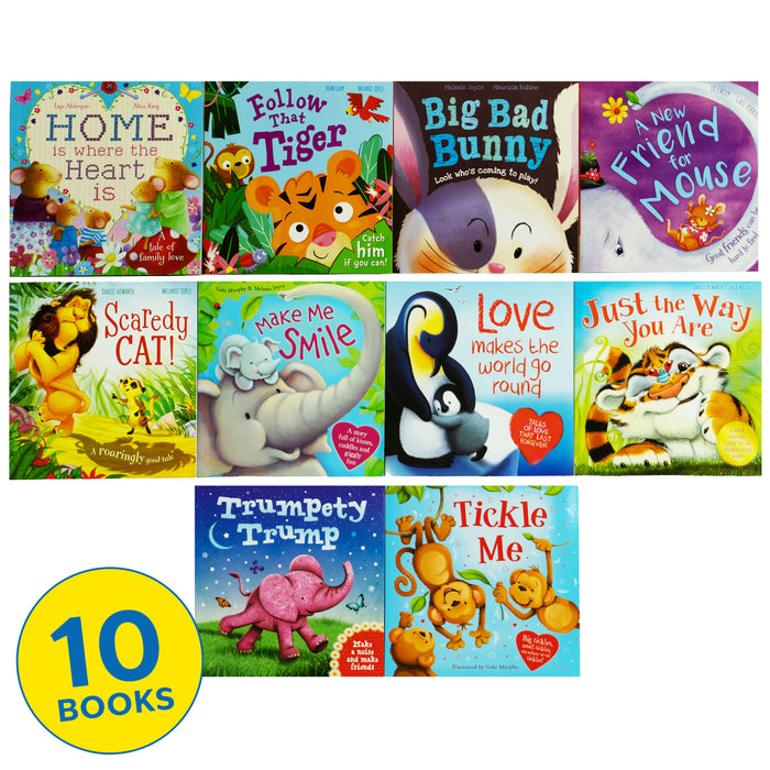 My Little Library of Animal Stories includes 10 Story Books Collection Set - Ages 3+ - Paperback