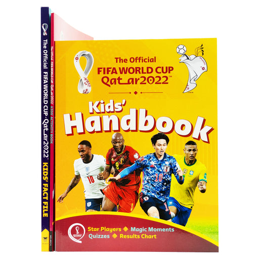 FIFA World Cup 2022 Kids Collection By Kevin Pettman, Emily Stead: 3 Books Set - Ages 5-13 - Paperback/Hardback 5-7 Welbeck Publishing Group