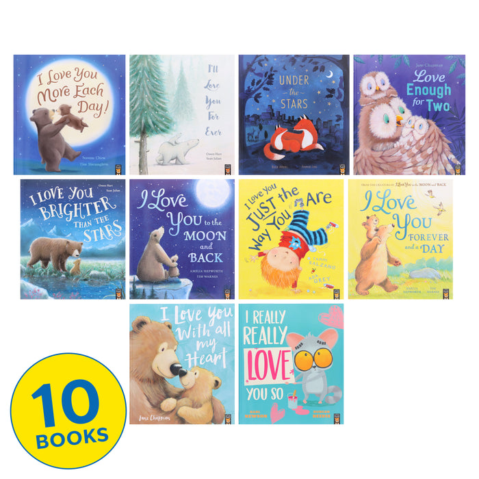 I Love You Series Children's 10 Picture Books Collection Set - Ages 3-6 - Paperback