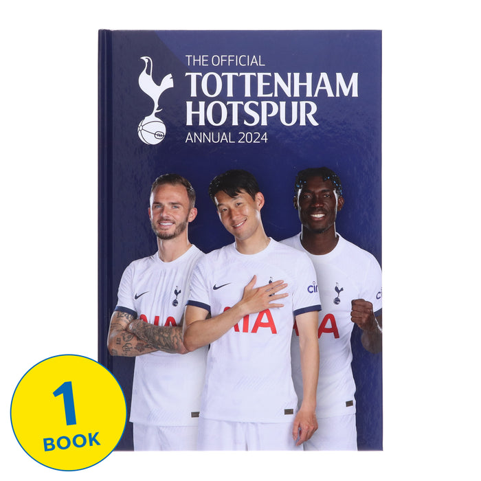 Official Tottenham Hotspur Annual 2024 - Non Fiction - Hardback