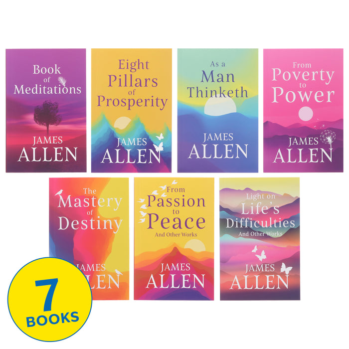 James Allen Collection 7 Books Set - Non Fiction - Paperback