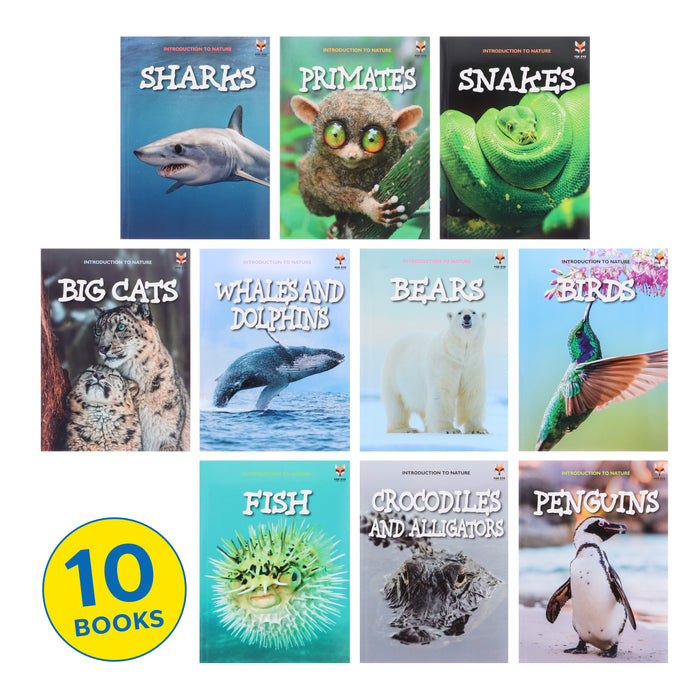 Introduction to Nature for Beginners 10 Books Collection Set - Ages 7+ - Paperback