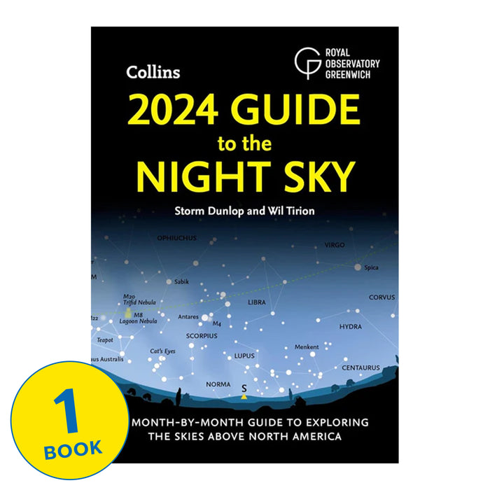 2024 Guide to the Night Sky: A Month-by-Month Guide to Exploring the Skies Above Britain and Ireland - Age 13+ - Paperback