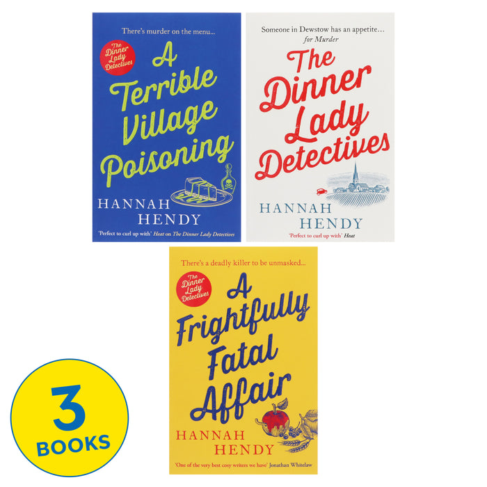 The Dinner Lady Detectives Series (Set 2) by Hannah Hendy 3 Books Collection Set - Fiction - Paperback