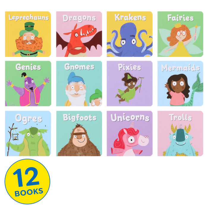 A Case of Mythical Creatures by Sweet Cherry Publishing 12 Books Collection Box Set - Ages 3-5 - Board Book