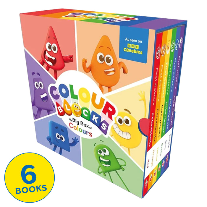 Colourblocks: My Big Box of Colours 6 Books Collection Set - Ages 3-6 - Hardback