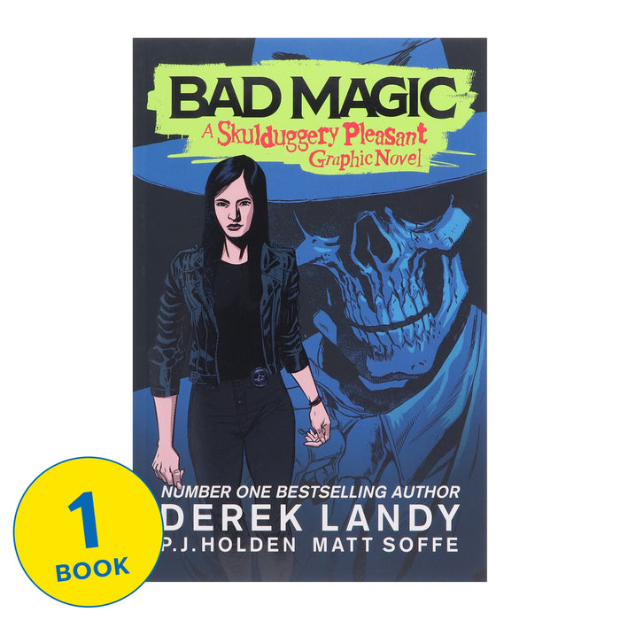 Bad Magic (Skulduggery Pleasant) by Derek Landy Graphic Novel - Ages 15+ - Paperback