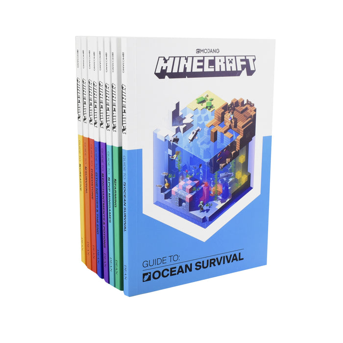 Minecraft Guides By Mojang AB 8 Books Collection Set - Ages 6+ – Paperback