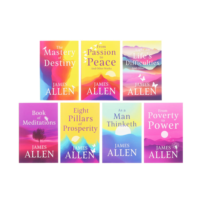 James Allen Collection 7 Books Set - Non Fiction - Paperback