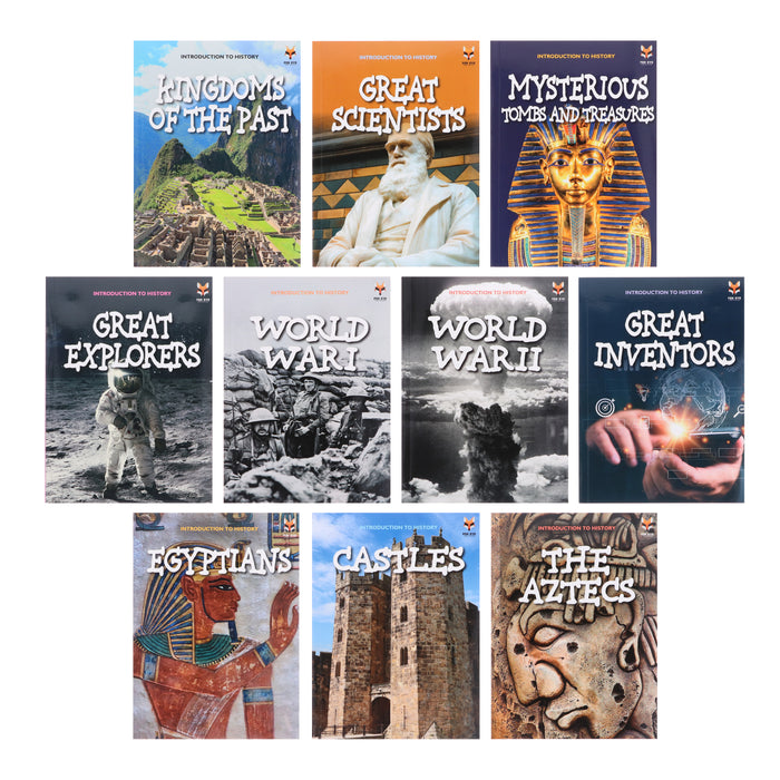 Introduction to History for Beginners (Series 2) 10 Books Collection Set - Ages 7+ - Paperback