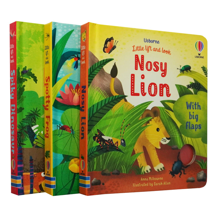 Little Lift and Look Series by Anna Milbourne 3 Books Collection Set - Ages 2+ - Board Book 0-5 Usborne Publishing Ltd