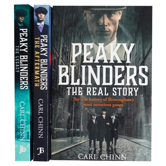 Peaky Blinders Series by Carl Chinn: 3 Books Collection Set - Non Fiction - Paperback