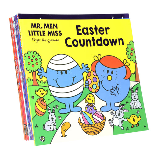 Mr. Men and Little Miss Picture 10 Books Collection Set by Adam Hargreaves - Age 3+ - Paperback 0-5 Farshore